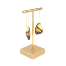 Load image into Gallery viewer, Butterfly drop earrings 06