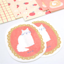 Load image into Gallery viewer, Cat scrapbook decorative paper set