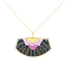 Load image into Gallery viewer, Chinese folk style cloth necklace - Black