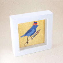 Load image into Gallery viewer, Framed bird painter embroidery decor