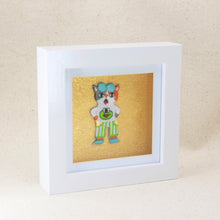 Load image into Gallery viewer, Framed cat frog tee embroidery decor