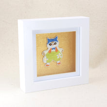 Load image into Gallery viewer, Framed stylish cat embroidery decor