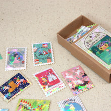 Load image into Gallery viewer, Shinzi Katoh Sticker Flakes - Grimm's Fairy Tales 1