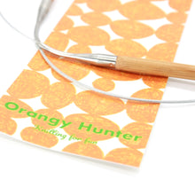 Load image into Gallery viewer, Wooden circular knitting needles 80cm 8mm