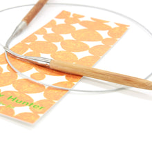 Load image into Gallery viewer, Wooden circular knitting needles 80cm 8mm
