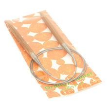 Load image into Gallery viewer, Wooden circular knitting needles 80cm 8mm
