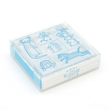 Load image into Gallery viewer, King Jim HITOTOKI clear decoration stamp - Assorted animals (Set of 6)