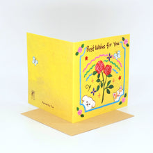 Load image into Gallery viewer, Best Wishes For You Card