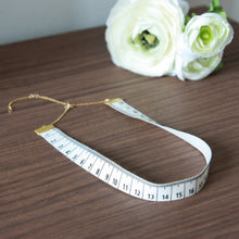 Load image into Gallery viewer, Measuring tape choker
