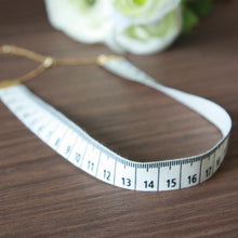Load image into Gallery viewer, Measuring tape choker