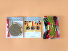 Load image into Gallery viewer, Cross Stitch DIY Kit - Cat set of 3