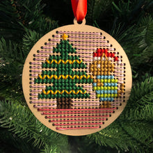 Load image into Gallery viewer, Cross Stitch DIY Kit - Cat set of 3