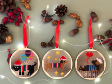 Load image into Gallery viewer, Cross Stitch DIY Kit - Dog set of 3