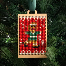 Load image into Gallery viewer, Cross Stitch DIY Kit – Gingerbread Man set of 3