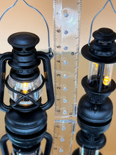 Load image into Gallery viewer, Oil lamp 1: Dollhouse, Miniature oil lamp with light
