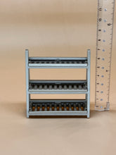 Load image into Gallery viewer, Plastic shelves: Miniature shelves, Dollhouse décor
