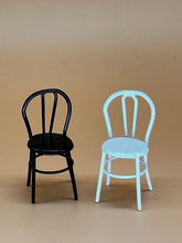Load image into Gallery viewer, Miniature Metal Furniture: Dollhouse Chair- White
