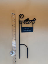 Load image into Gallery viewer, Welcome Sign: Dollhouse garden décor
