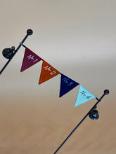Load image into Gallery viewer, Mini rusty flags: Dollhouse garden décor
