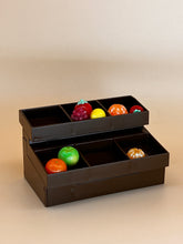 Load image into Gallery viewer, Brown food shelves: Miniature, Dollhouse Food Shelves
