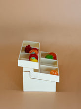 Load image into Gallery viewer, White food shelves: Miniature, Dollhouse Food Shelves
