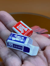 Load image into Gallery viewer, Tiny playing card, Dollhouse, Miniature toys
