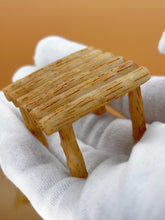 Load image into Gallery viewer, Dollhouse furniture (Set of 3), mini table and chair set, miniature toys
