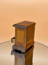 Load image into Gallery viewer, Dollhouse Miniature wooden drawer, Mini bedside chest
