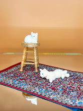Load image into Gallery viewer, Dollhouse carpet, Rectangular red rug
