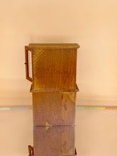Load image into Gallery viewer, Dollhouse Miniature wooden furniture, Tiny wood bookshelf
