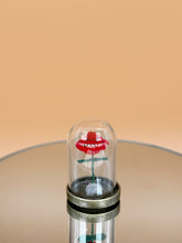 Load image into Gallery viewer, Dollhouse Miniature Artificial rose flower in glass set
