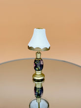 Load image into Gallery viewer, Dollhouse table lamp, victorian table lamp, Miniature décor
