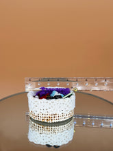 Load image into Gallery viewer, Dollhouse knitting basket, Miniature Pin Cushion basket set - Oval
