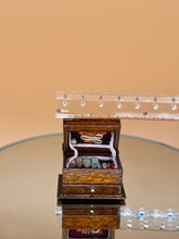 Load image into Gallery viewer, Sewing box with drawer, Mini threads , sewing box, miniature sewing box
