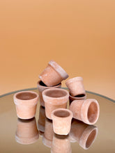 Load image into Gallery viewer, Dollhouse gardening, Terracotta Plant Pots set 1
