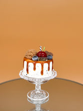 Load image into Gallery viewer, Cookies cake set: Dollhouse Food, Tiny Chocolate Mint Cakes
