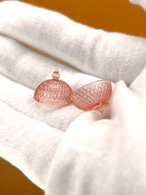 Load image into Gallery viewer, Mini retro glass containers set, mini candy jar bottle - Orange
