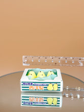 Load image into Gallery viewer, Miniature Japanese fruit box, fruit gift, box of pears
