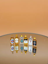 Load image into Gallery viewer, Miniature tiny wine, mini whiskey, dollhouse wine set
