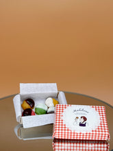 Load image into Gallery viewer, Mini Figure Madeleine Box set: Dollhouse, miniature french food

