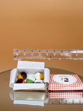 Load image into Gallery viewer, Mini Figure Madeleine Box set: Dollhouse, miniature french food

