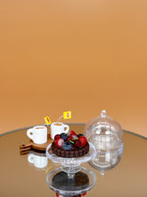 Load image into Gallery viewer, Cookies cake set: Miniature Cake, Dollhouse Food, Tiny Toy Dessert
