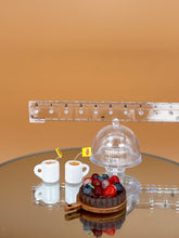 Load image into Gallery viewer, Cookies cake set: Miniature Cake, Dollhouse Food, Tiny Toy Dessert
