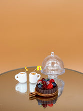 Load image into Gallery viewer, Cookies cake set: Miniature Cake, Dollhouse Food, Tiny Toy Dessert
