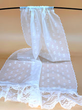 Load image into Gallery viewer, Dollhouse Lace curtain set
