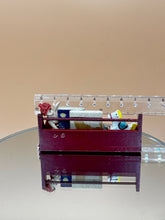 Load image into Gallery viewer, Christmas toys bookshelf, Dollhouse Christmas decoration
