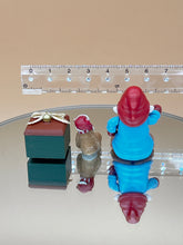 Load image into Gallery viewer, Dollhouse Christmas, Miniature Festive decor bear &amp; Santa
