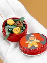 Load image into Gallery viewer, Dollhouse Christmas assorted cookies, Miniature Xmas decoration
