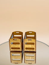 Load image into Gallery viewer, Wooden box set of 2: Miniature, Dollhouse storage
