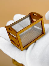 Load image into Gallery viewer, Wooden box set of 2: Miniature, Dollhouse storage
